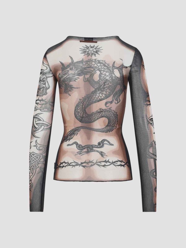 JEAN PAUL GAULTIER: トップス＆タンクトップ online - トップ/タンクトップ - 黒