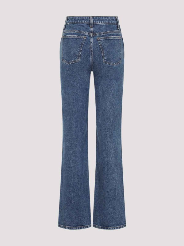 KHAITE: flared jeans online - Danielle Jeans