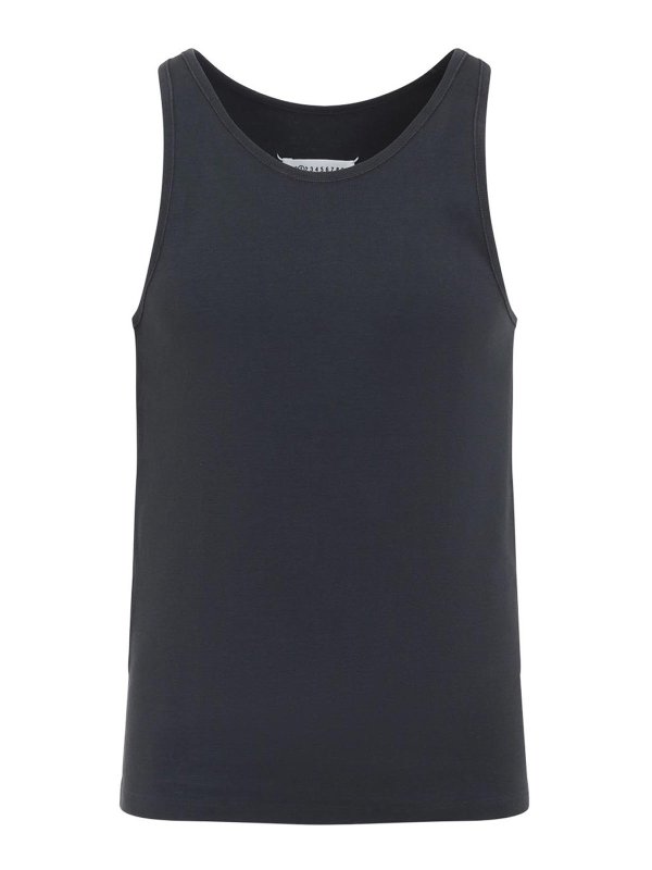 Maison Margiela: Tops & Tank tops - Cotton Tank Top