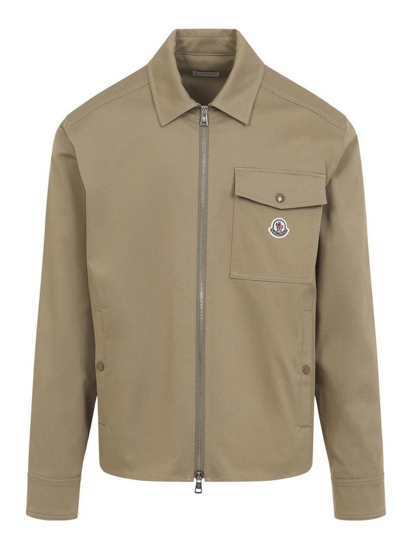 MONCLER: シャツ - シャツ - ブラウン