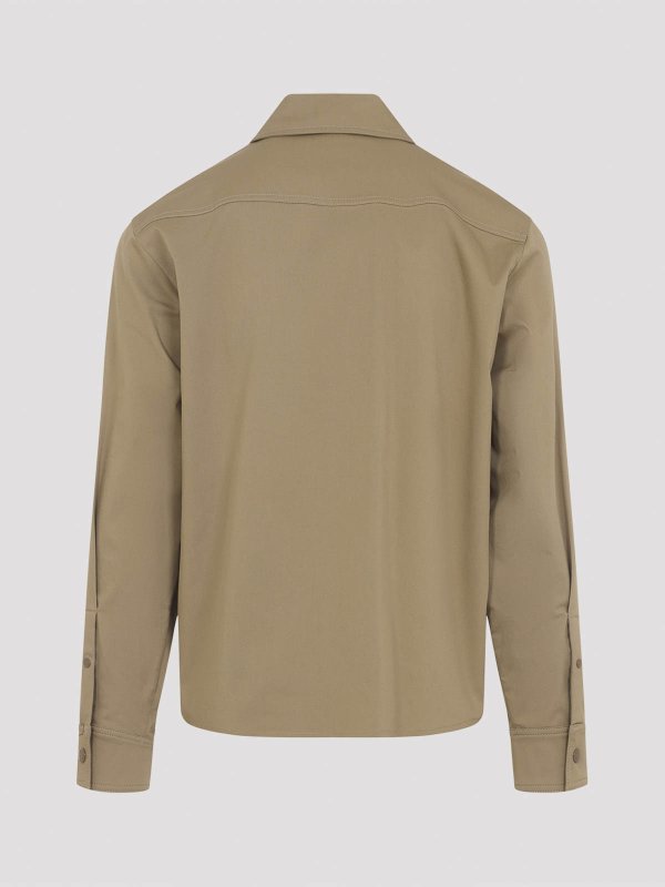 MONCLER: シャツ online - シャツ - ブラウン