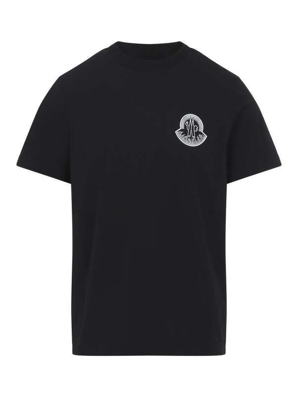 MONCLER: t-shirt - Maglietta in cotone