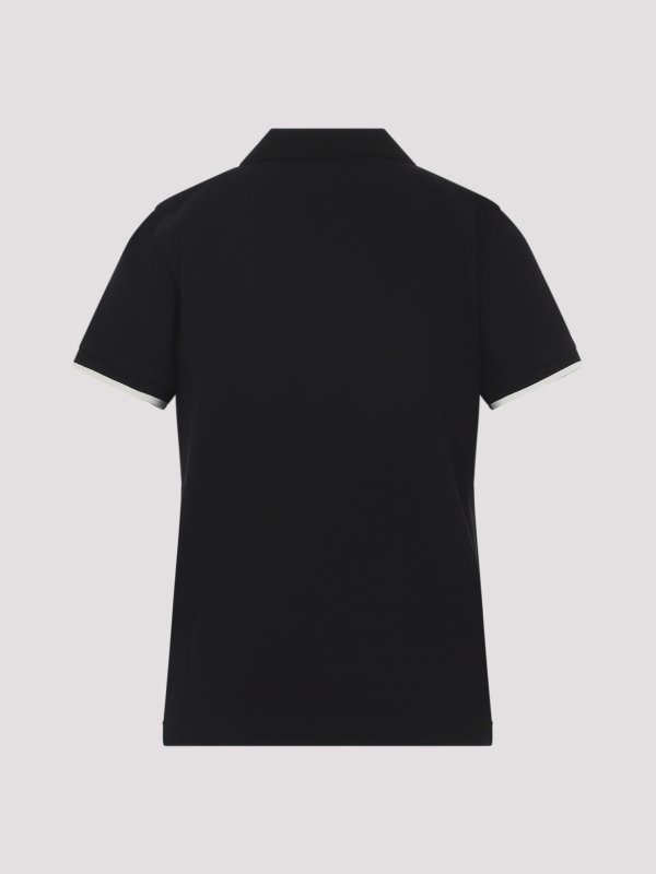 MONCLER: polo online - Polo in cotone