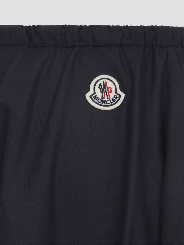 膝丈/ミディスカート - ダークブルー shop online: MONCLER