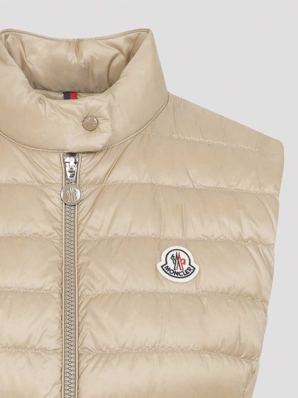 The Best Shops MONCLER: Westen - Weste - Beige