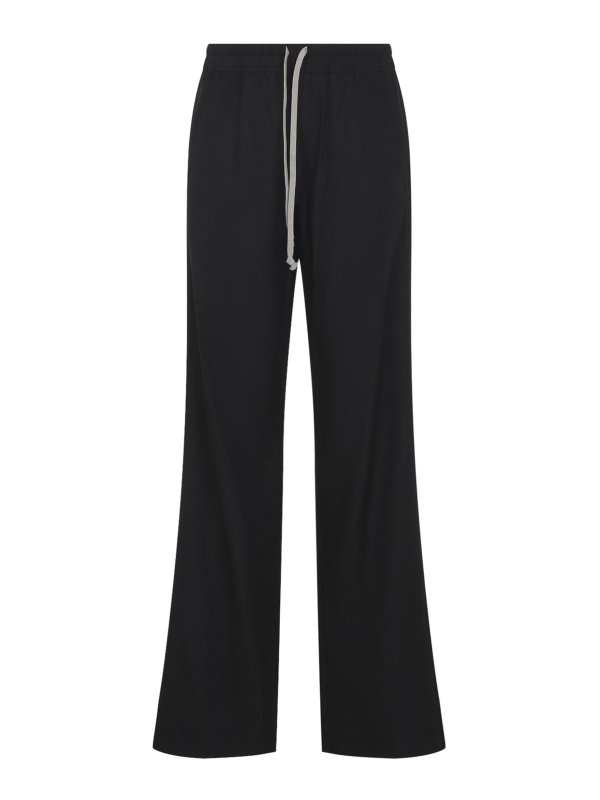 MONCLER: カジュアルトラウザー - カジュアルパンツ - 黒