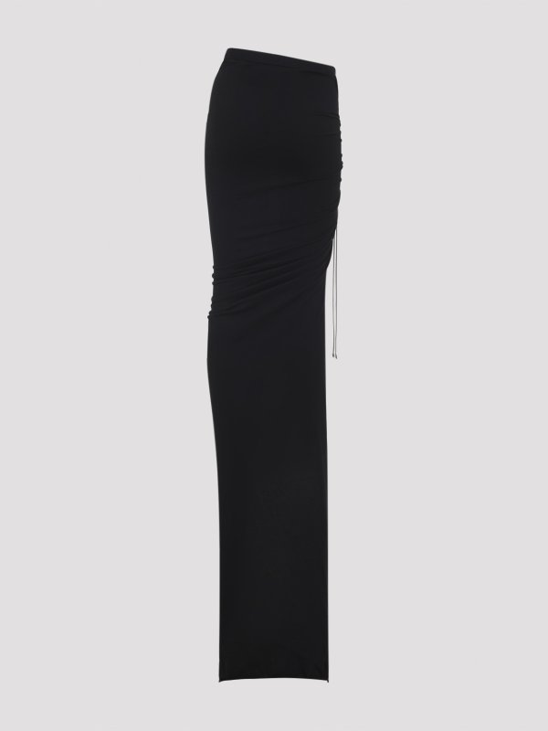 MONCLER: ニーレングススカート＆ミディ丈 online - 膝丈/ミディスカート - 黒