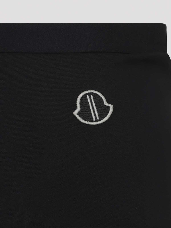 膝丈/ミディスカート - 黒 shop online: MONCLER