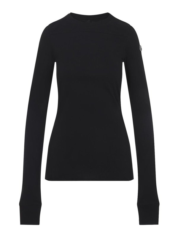 MONCLER: Camisetas - Camiseta - Negro