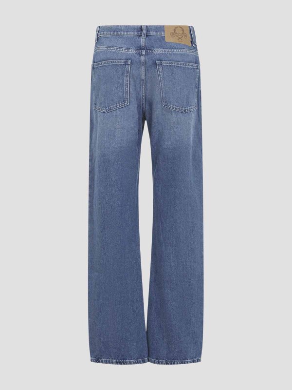 MOSCHINO: Jeans Rectos online - Vaqueros Rectos - Azul