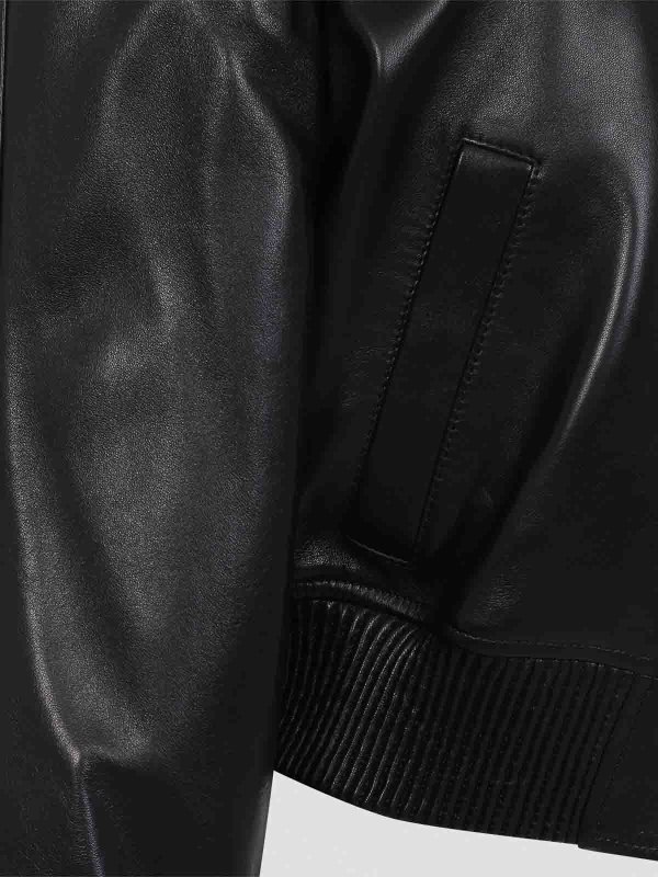 The Best Shops PHOEBE PHILO: Bombers - Bomber - Noir