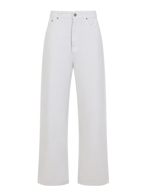 PHOEBE PHILO: straight leg jeans - Drop Jeans