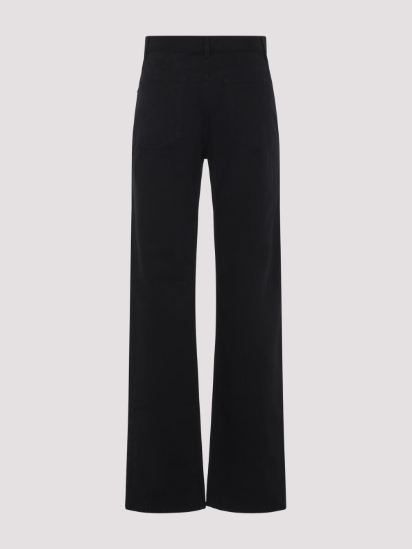 PHOEBE PHILO: Jeans Rectos online - Vaqueros Rectos - Negro