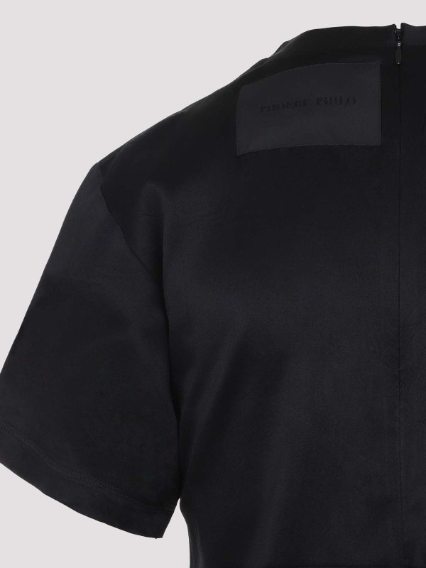 The Best Shops PHOEBE PHILO: t-shirts - Silk Graphic Tee