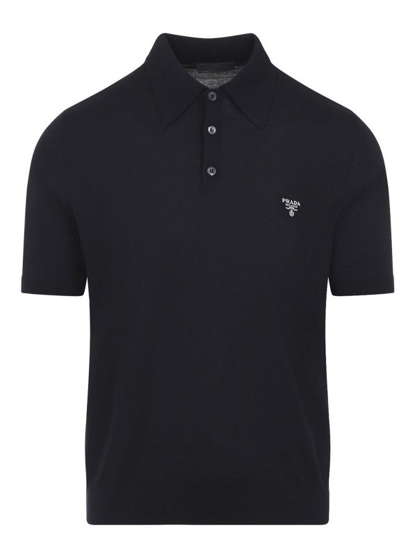 PRADA: polo shirts - Knit Polo