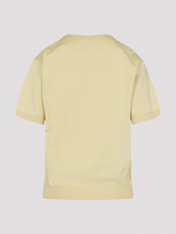 PRADA: t-shirts online - Recycled Silk T-Shirt