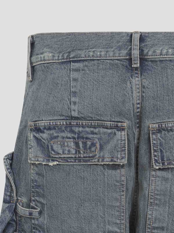 カジュアルパンツ - ミディアムウォッシュ shop online: RICK OWENS