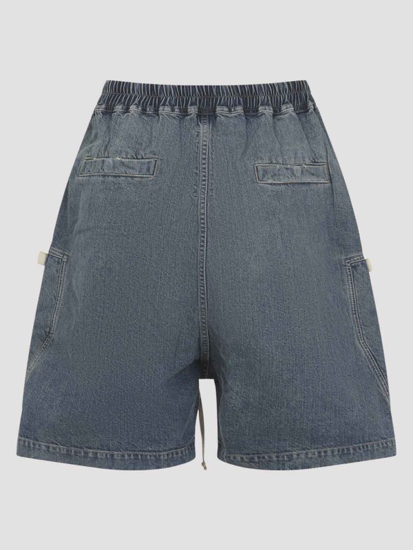 RICK OWENS: トラウザーショーツ online - ショートパンツ - ミディアムウォッシュ