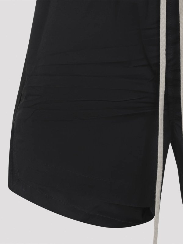 The Best Shops RICK OWENS: トラウザーショーツ - ショートパンツ - 黒