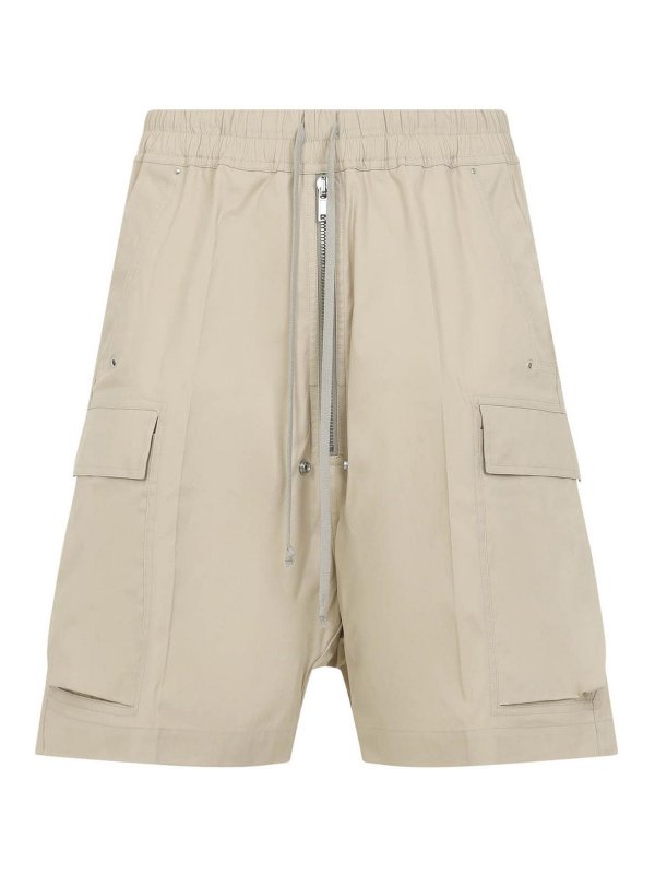 RICK OWENS: Trousers Shorts - Cargobela Shorts