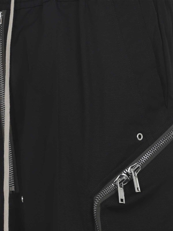 The Best Shops RICK OWENS: トラウザーショーツ - ショートパンツ - 黒