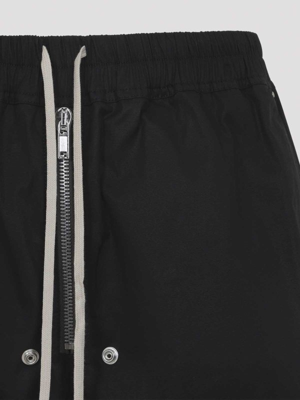 The Best Shops RICK OWENS: トラウザーショーツ - ショートパンツ - 黒