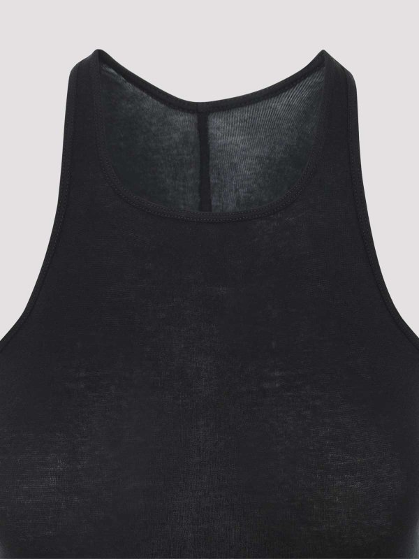 The Best Shops RICK OWENS: Tops & Tank tops - Basic Rib Tank Top
