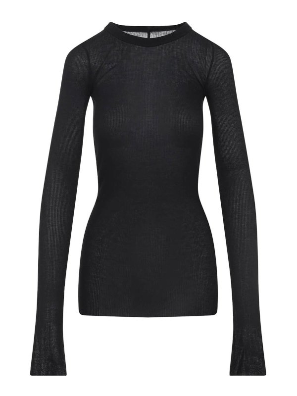 RICK OWENS: Camisetas - Camiseta - Negro