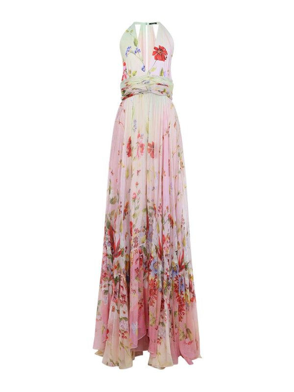 ROBERTO CAVALLI: Maxi robe - Maxi Robe - Multicolore