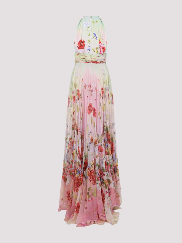 ROBERTO CAVALLI: Maxi robe online - Maxi Robe - Multicolore
