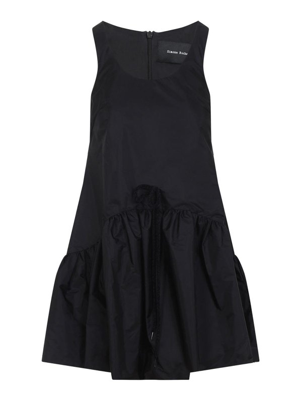 SIMONE ROCHA: ショートドレス - ショートドレス - 黒