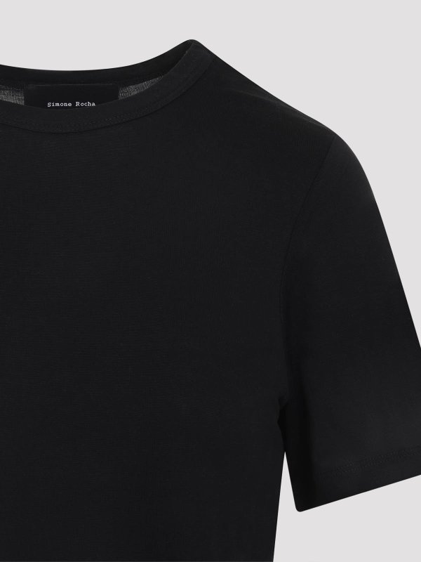 The Best Shops SIMONE ROCHA: Camisetas - Camiseta - Negro