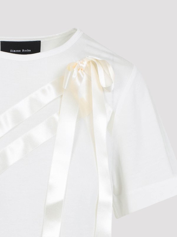 The Best Shops SIMONE ROCHA: T-shirts - T-Shirt - Weiß
