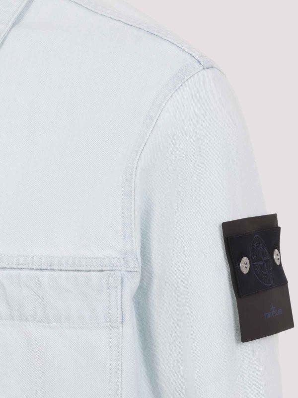 カジュアルジャケット - ライトグレー shop online: STONE ISLAND