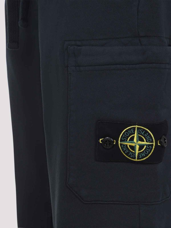 The Best Shops STONE ISLAND: カジュアルトラウザー - カジュアルパンツ - ダークブルー