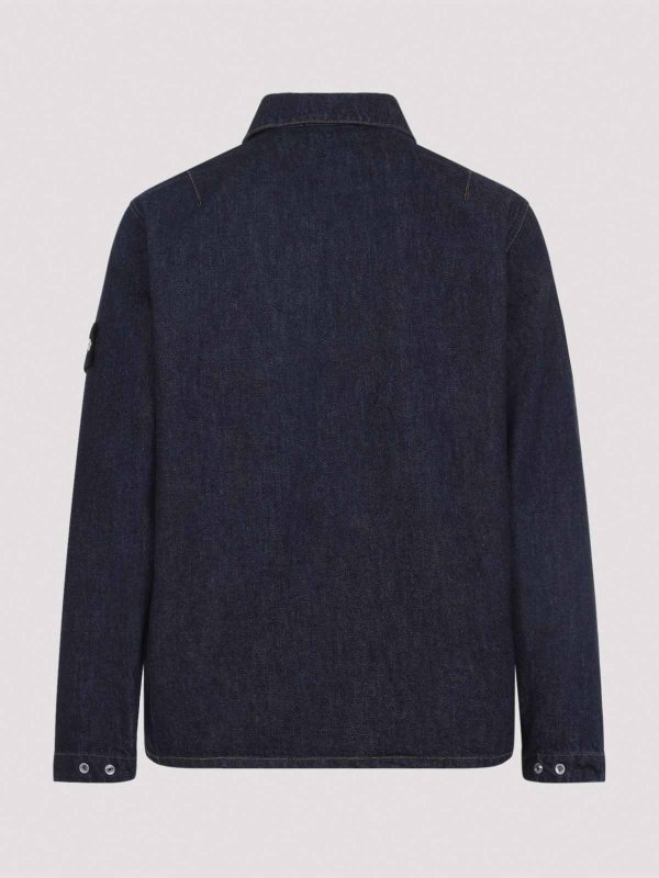 STONE ISLAND: シャツ online - シャツ - ブルー
