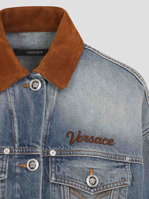 The Best Shops VERSACE: Abrigos semilargos - Abrigo Midi - Lavado Medio