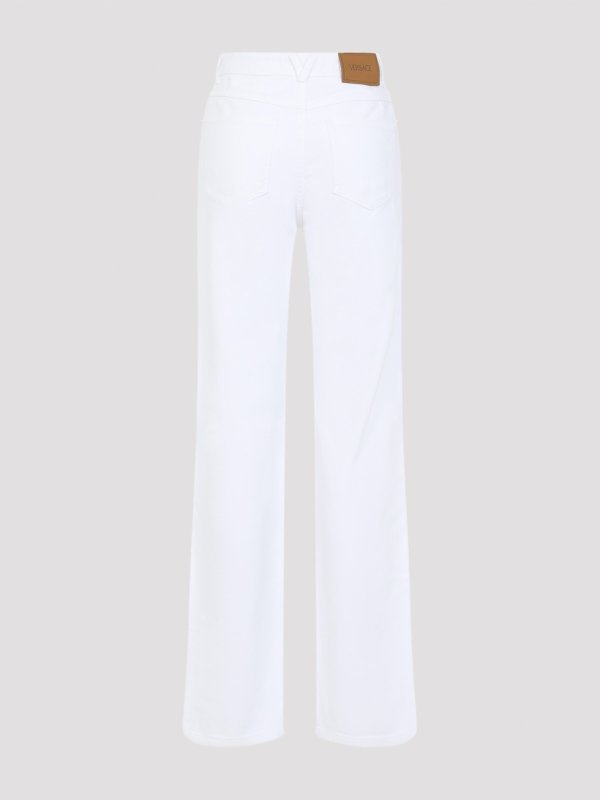 VERSACE: straight leg jeans online - Cotton Jeans
