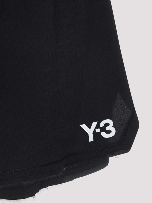 The Best Shops Y-3: Trousers Shorts - Run Shorts