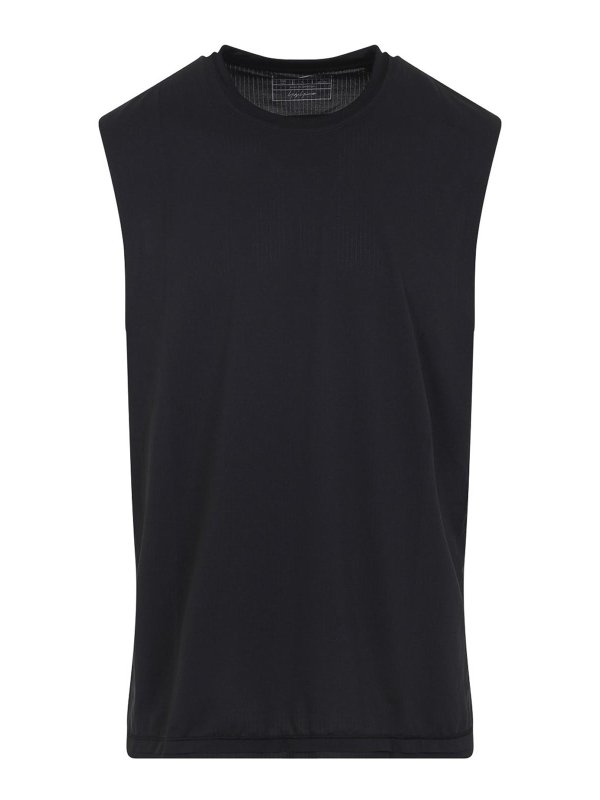 Y-3: トップス＆タンクトップ - トップ/タンクトップ - 黒