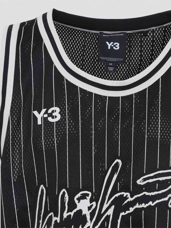 The Best Shops Y-3: Tops und Tank Tops - Top - Schwarz