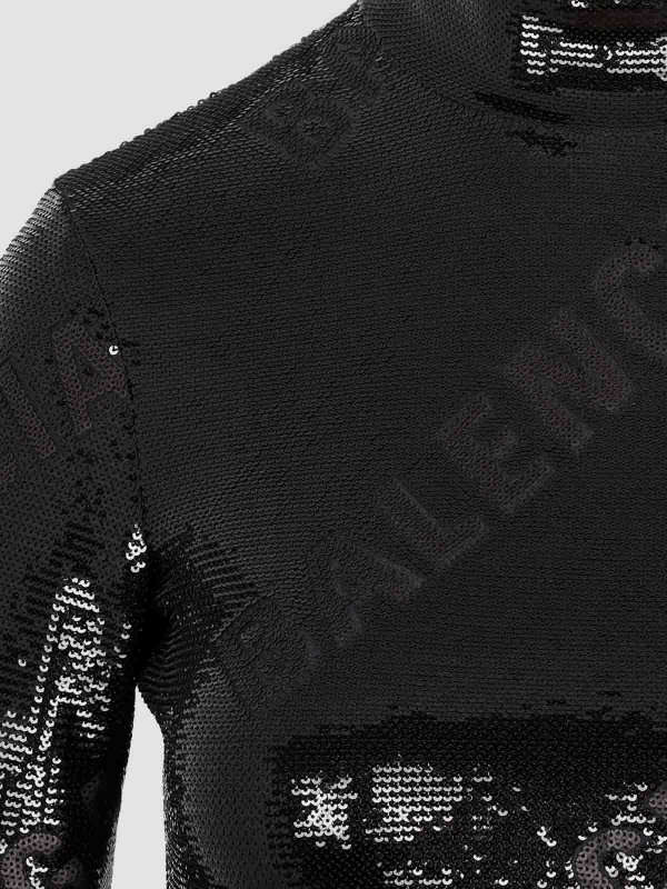 膝丈ドレス - 黒 Replica 
online: BALENCIAGA