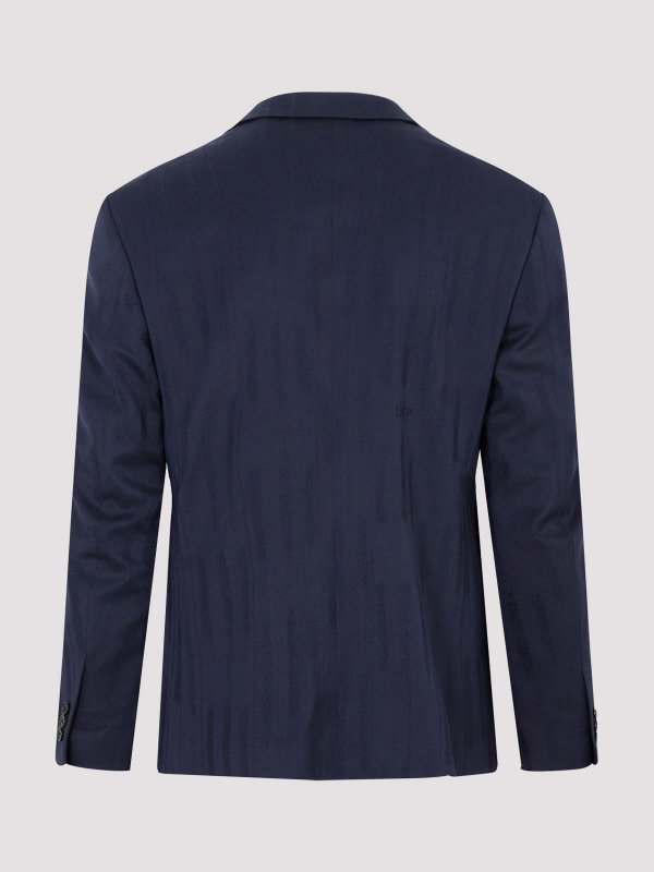 OFF-WHITE: giacche casual online - Giacca rilassata Shibori