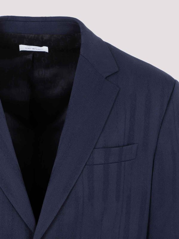 The Best Shops OFF-WHITE: giacche casual - Giacca rilassata Shibori