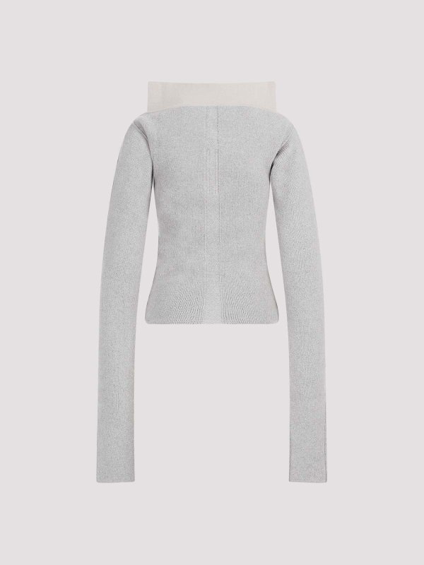 RICK OWENS: crew necks online - Cowl Pullover