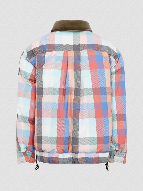 Sacai: ダウン・ハイテクコート online - ダウンコート - ブルー