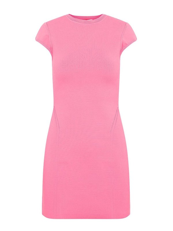 VICTORIA BECKHAM: ショートドレス - ショートドレス - ヌードカラー