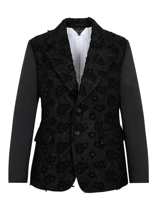 COMME DES GARCONS: カジュアルジャケット - カジュアルジャケット - 黒