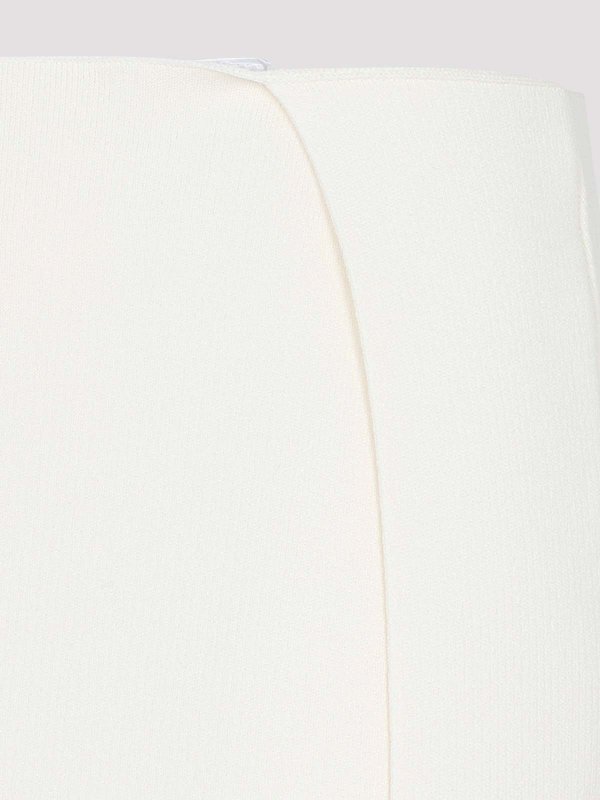 Midirock - Weiß shop online: JIL SANDER