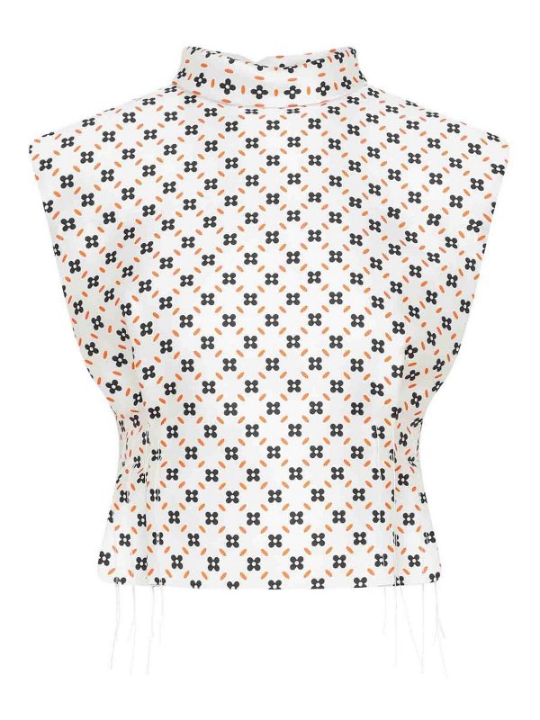 LANVIN: Tops und Tank Tops - Top - Weiß